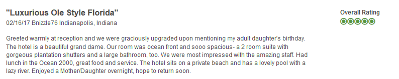 Pelican Grand Beach Resort review